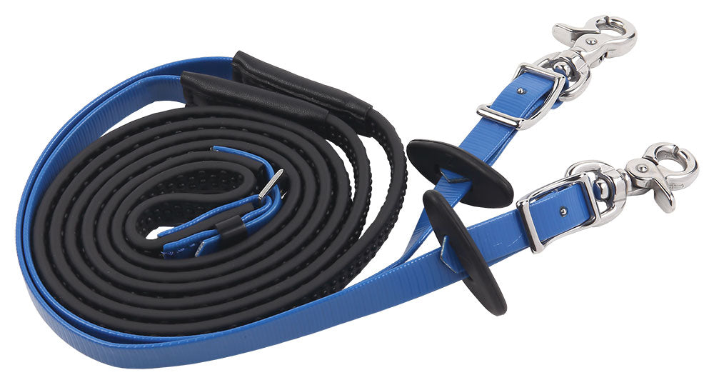 Zilco R-Grip Endurance Reins Royal Blue