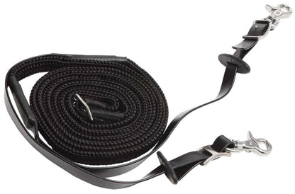 Zilco Woven Grip Endurance Reins Black