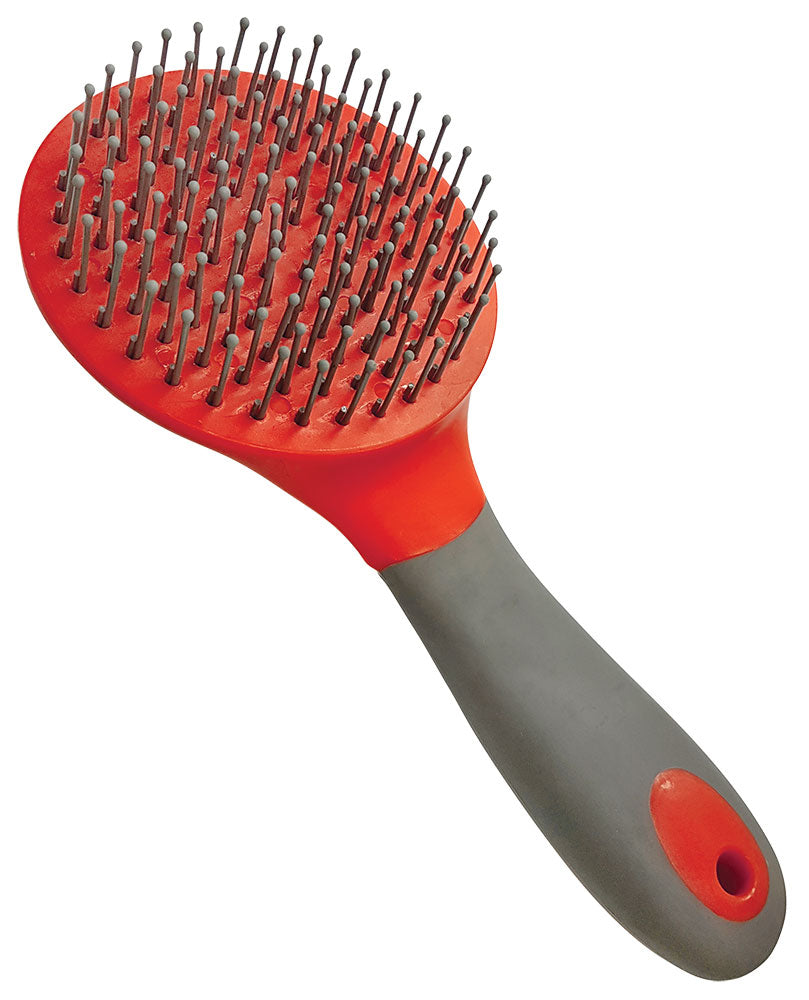 Zilco Mane &amp; Tail Brush Red/Grey