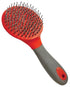 Zilco Mane & Tail Brush Red/Grey