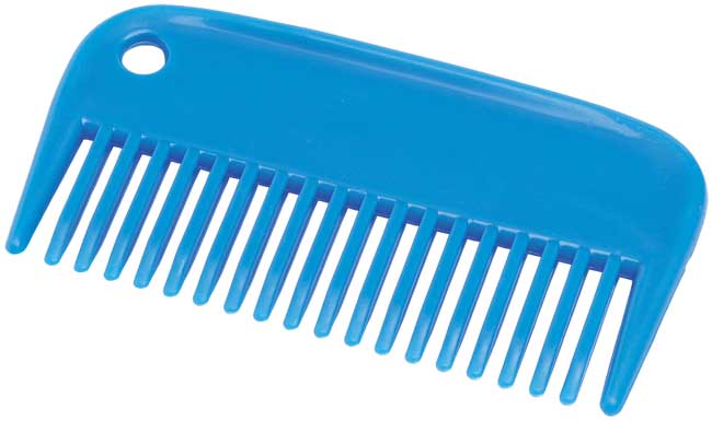 Zilco Plastic Mane Comb Black Small