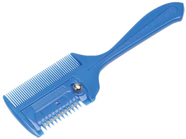 Zilco Plastic Thinning Blade Blue