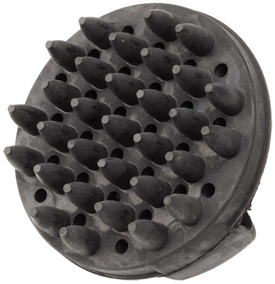Zilco Groomer Curry Comb Black