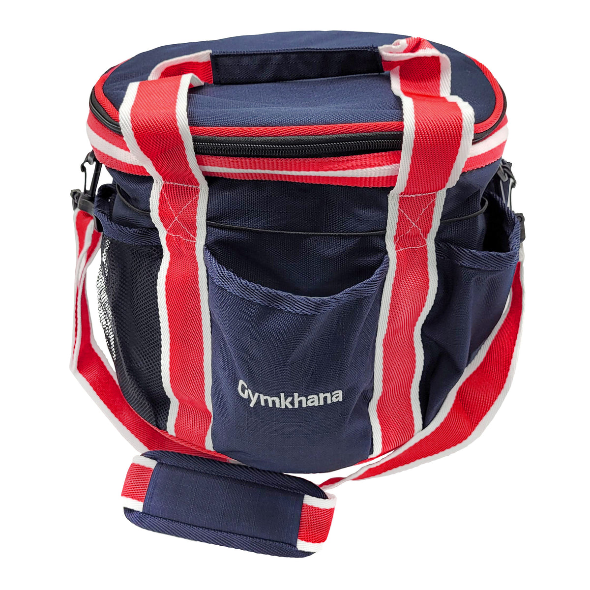 Zilco Grooming Tote Bag Navy/Red