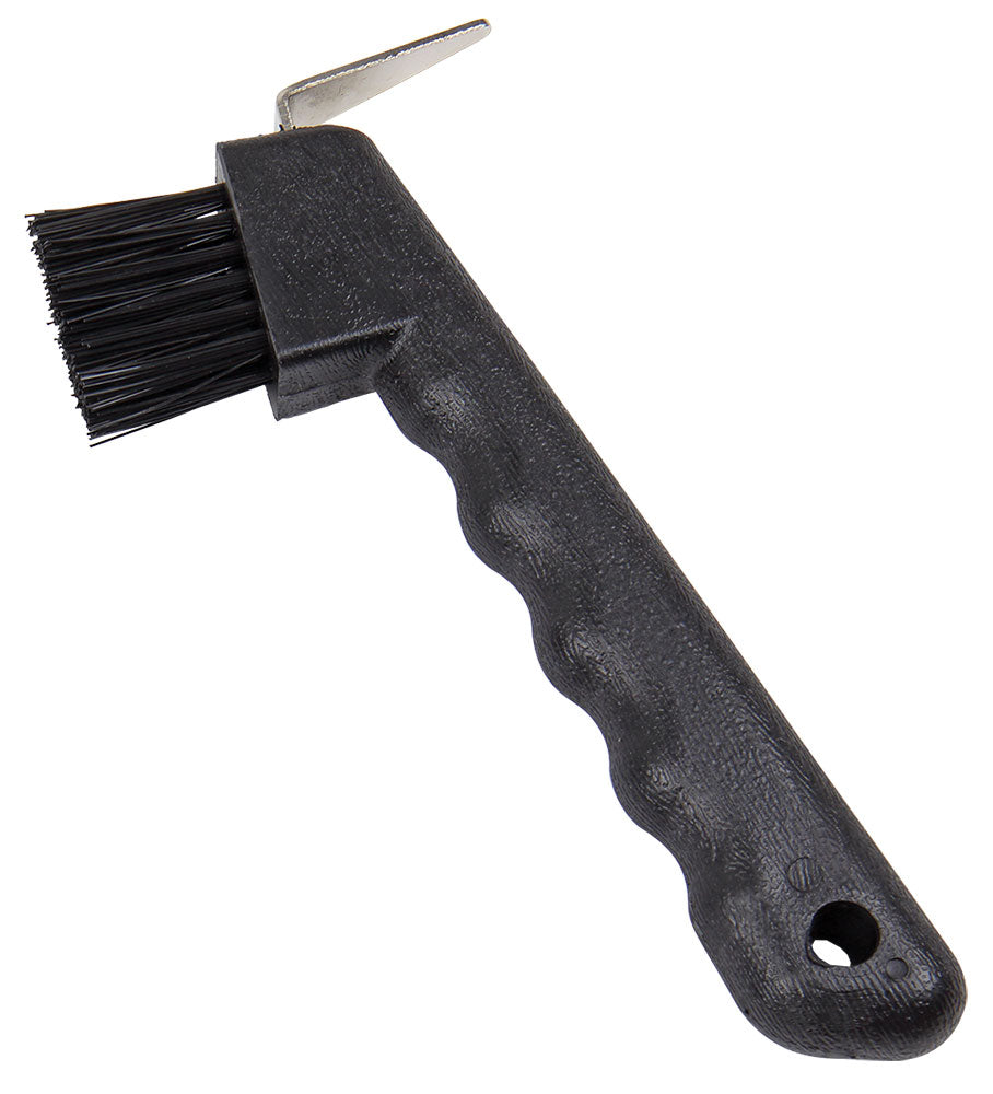 Zilco Deluxe Hoof Pick &amp; Brush Black