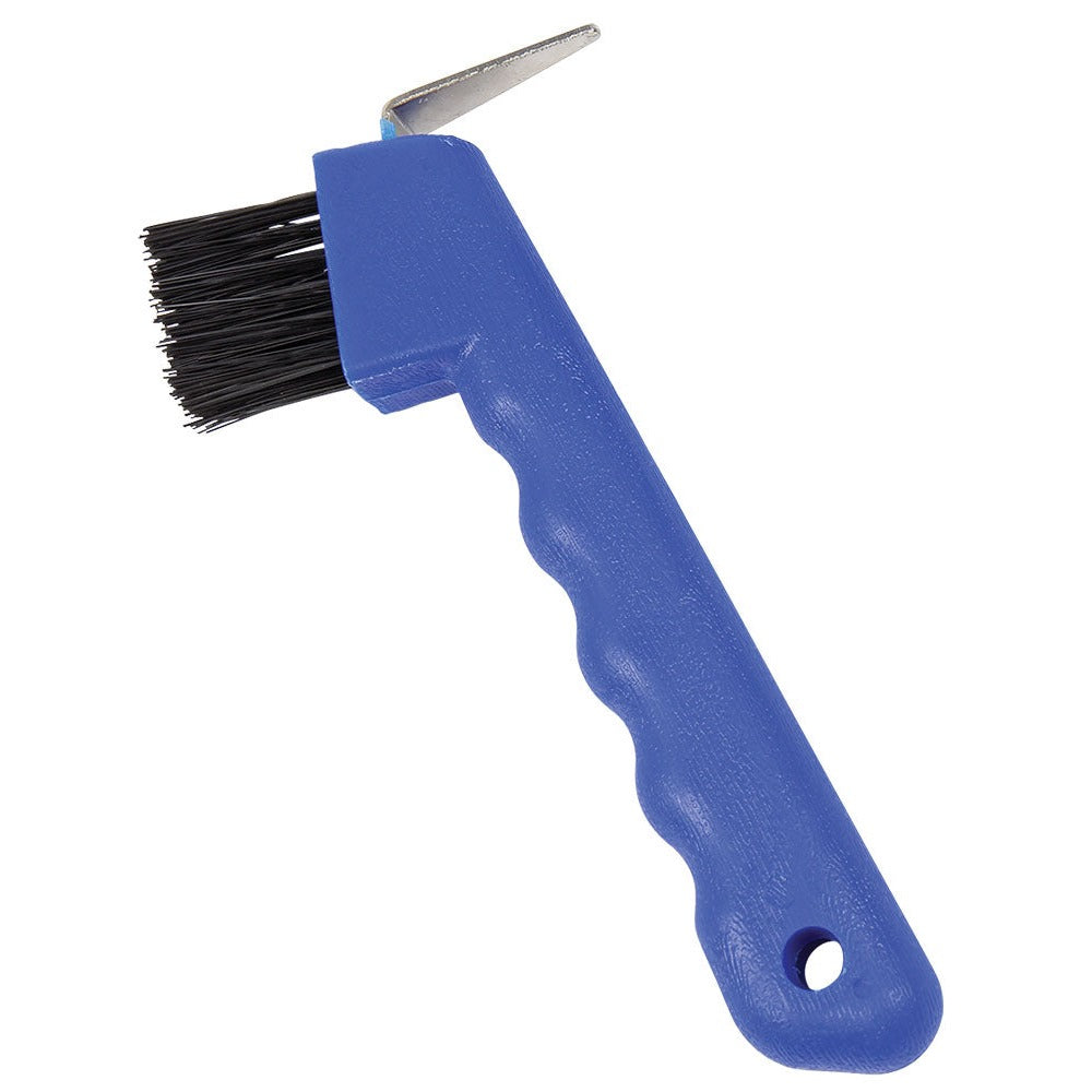 Zilco Deluxe Hoof Pick &amp; Brush Blue