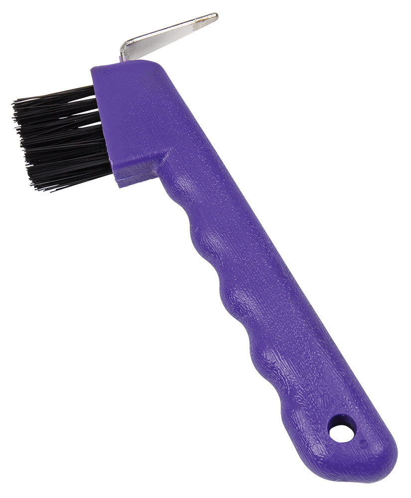 Zilco Deluxe Hoof Pick &amp; Brush Purple