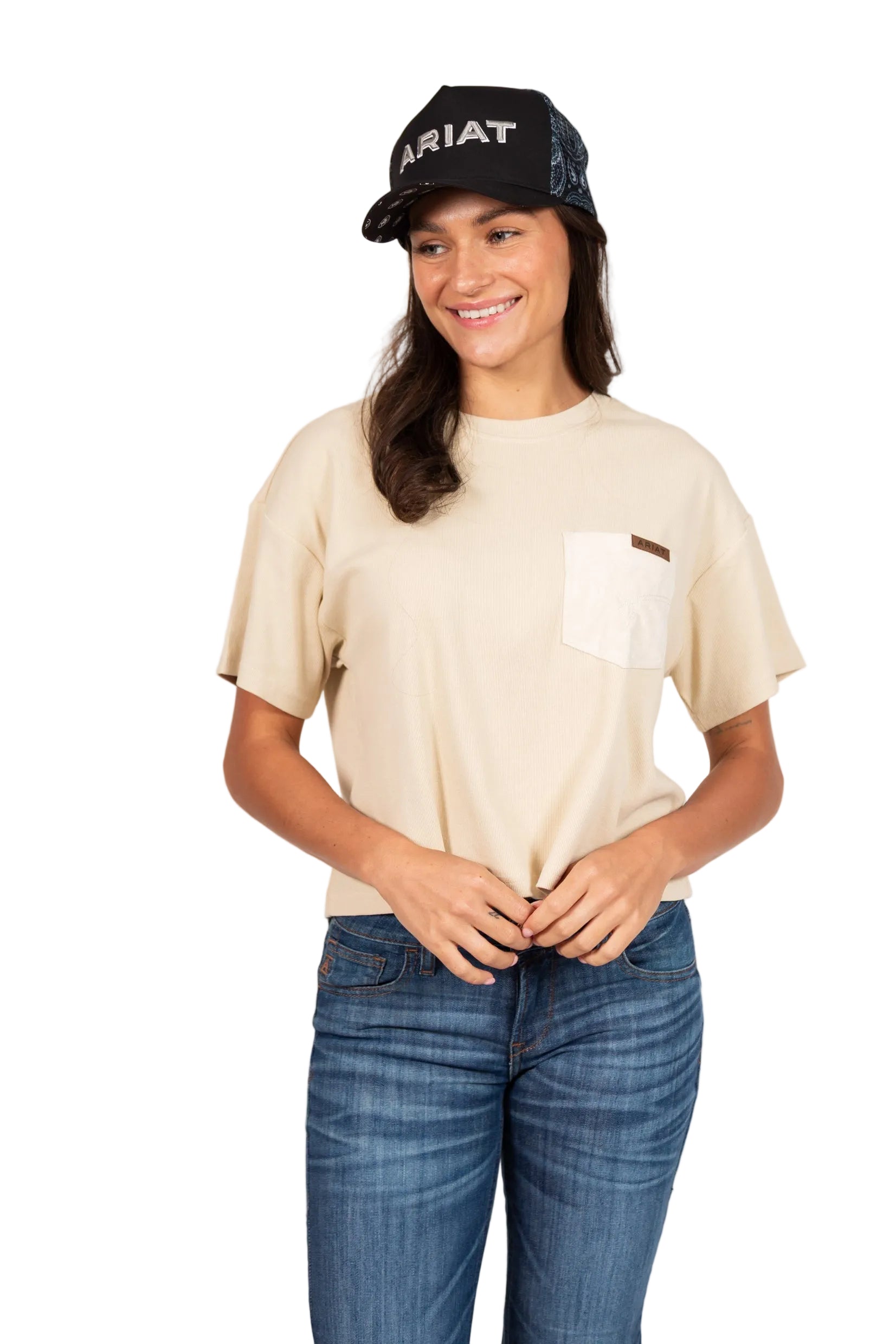 Ariat Paisley Trucker Cap