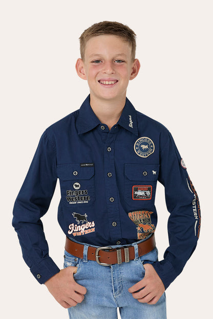 Ringers Western Freehand Kids Full Button Work Shirt