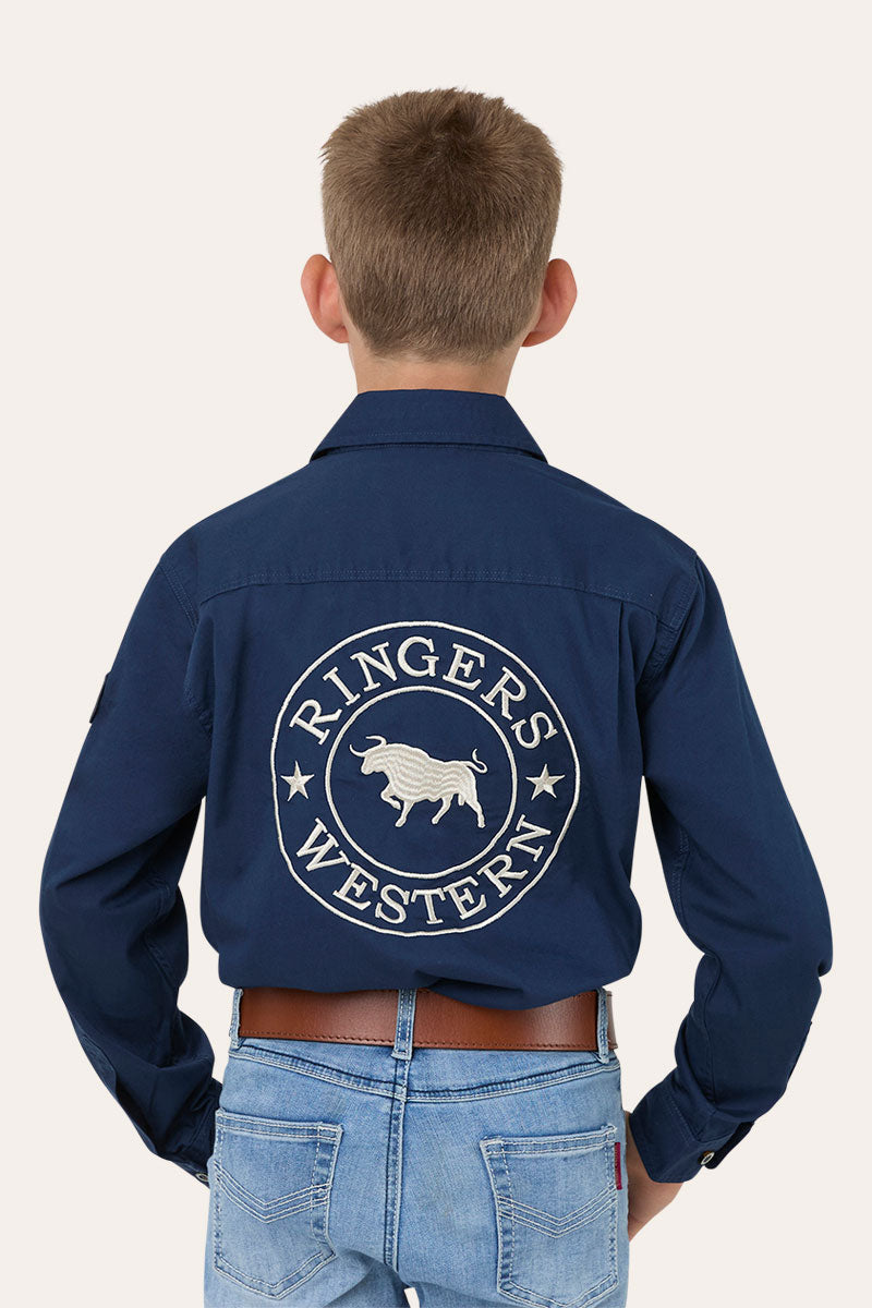 Ringers Western Freehand Kids Full Button Work Shirt