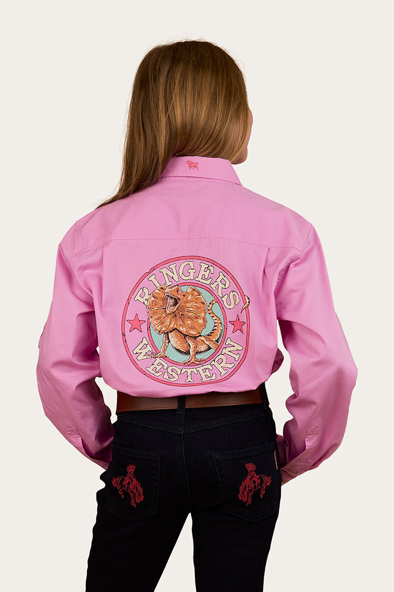 Ringers Western Jackaroo Kids Full Button Printed Work Shirt