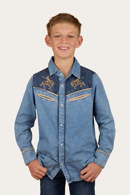 Ringers Western Jaxon Kids Western Shirt
