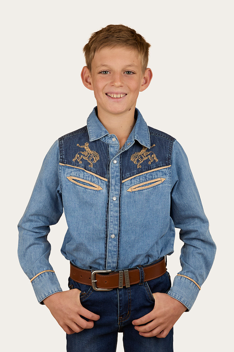Ringers Western Jaxon Kids Western Shirt