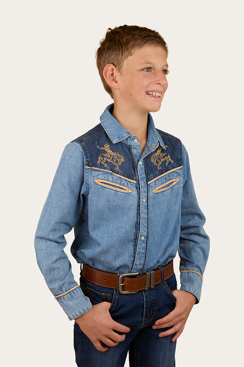 Ringers Western Jaxon Kids Western Shirt