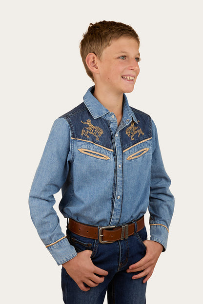 Ringers Western Jaxon Kids Western Shirt