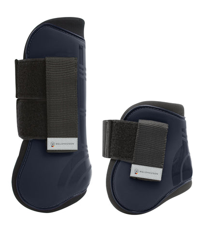 Waldhausen Pro Open Front Tendon &amp; Fetlock Boot Black Set of 4