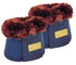 Estate Fleece Overreach Boot Navy Burgundy