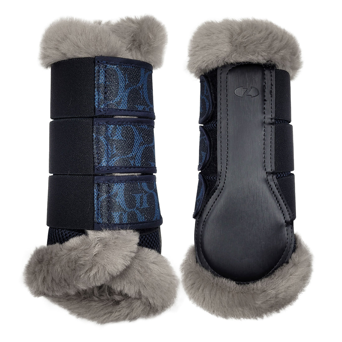 Zilco Glamour Dressage Boots Dark Navy