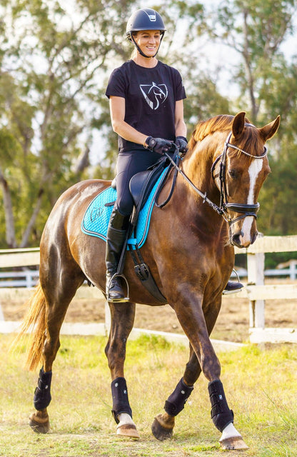 BARE Equestrian Diamond Series Logo T-Shirt