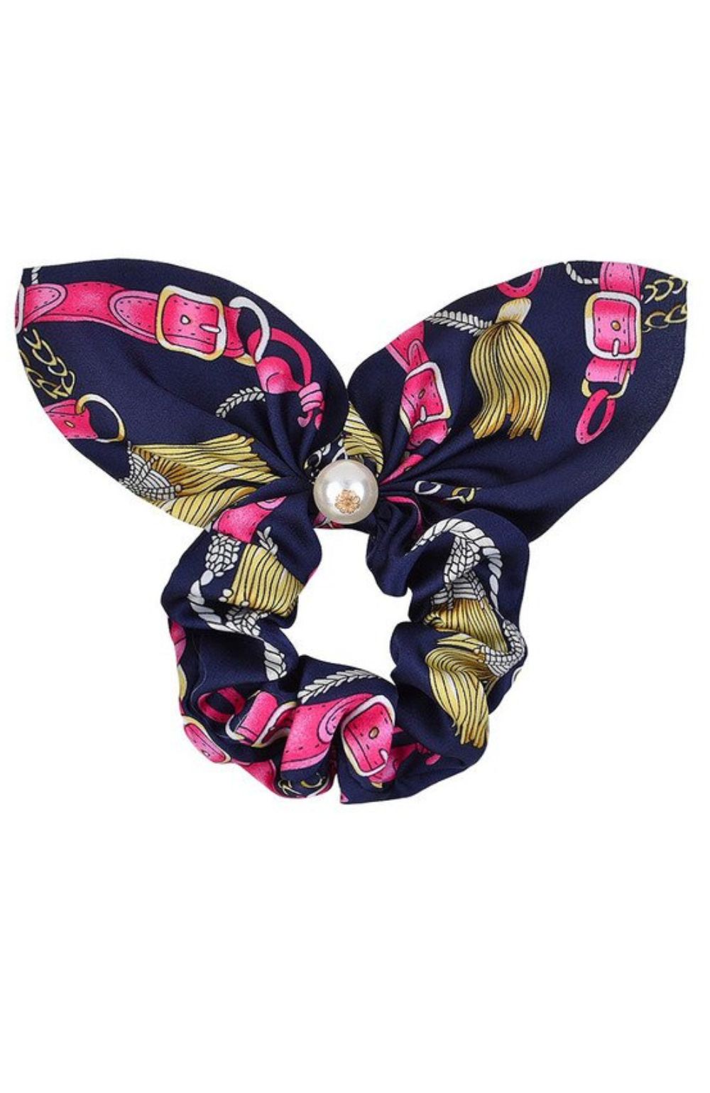 BARE Equestrian Handmade Silk Bunny Scrunchie
