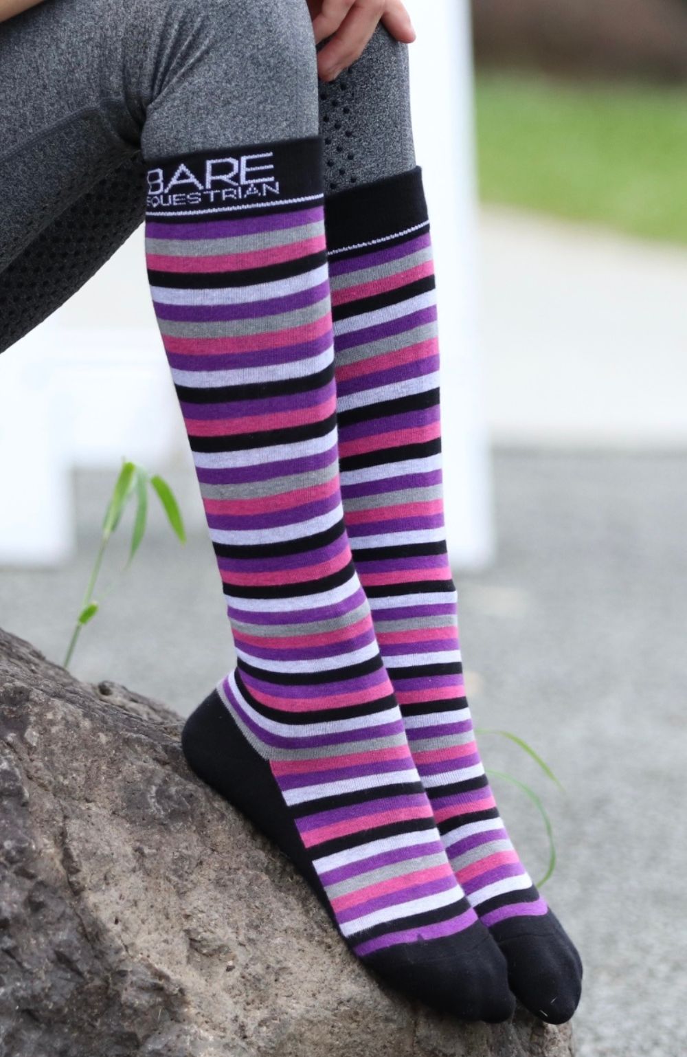 BARE Equestrian Youth Cotton Socks