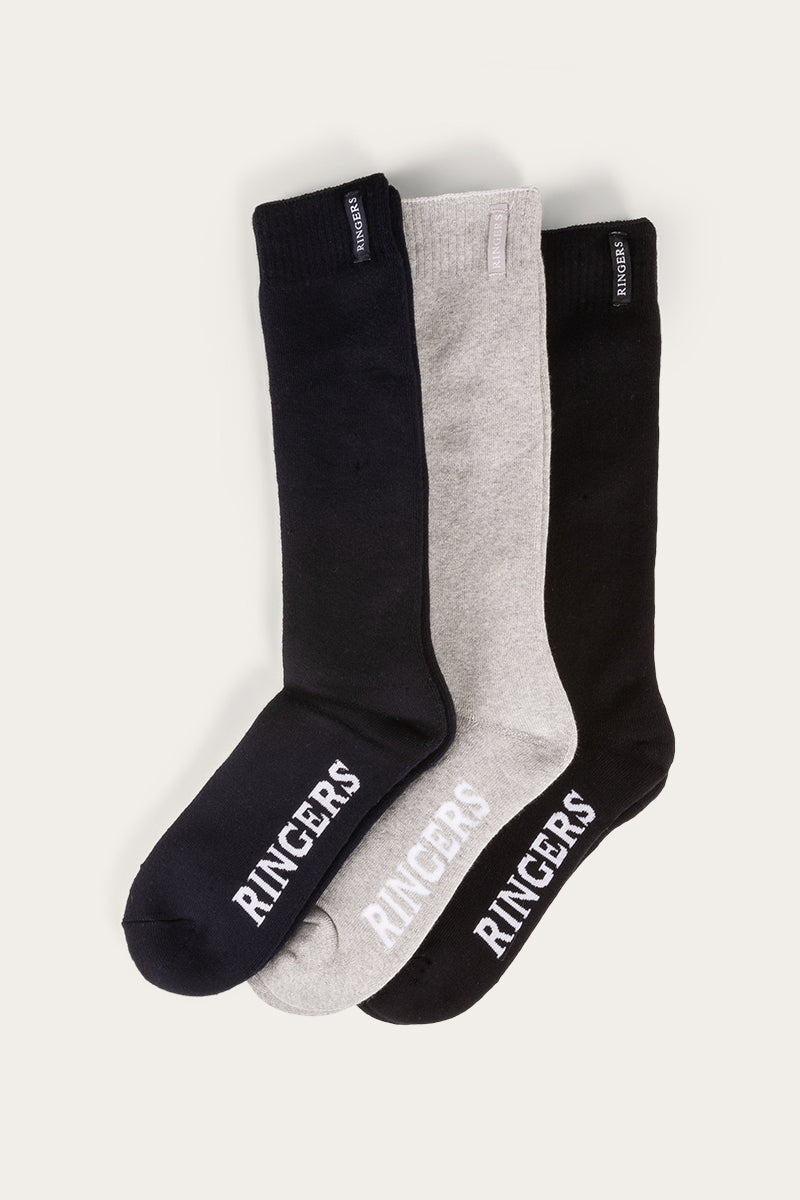 Ringers Western Kenilworth Mens 3 Pack Socks