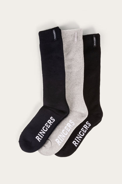 Ringers Western Kenilworth Mens 3 Pack Socks