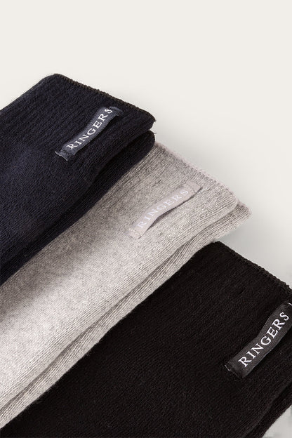 Ringers Western Kenilworth Mens 3 Pack Socks