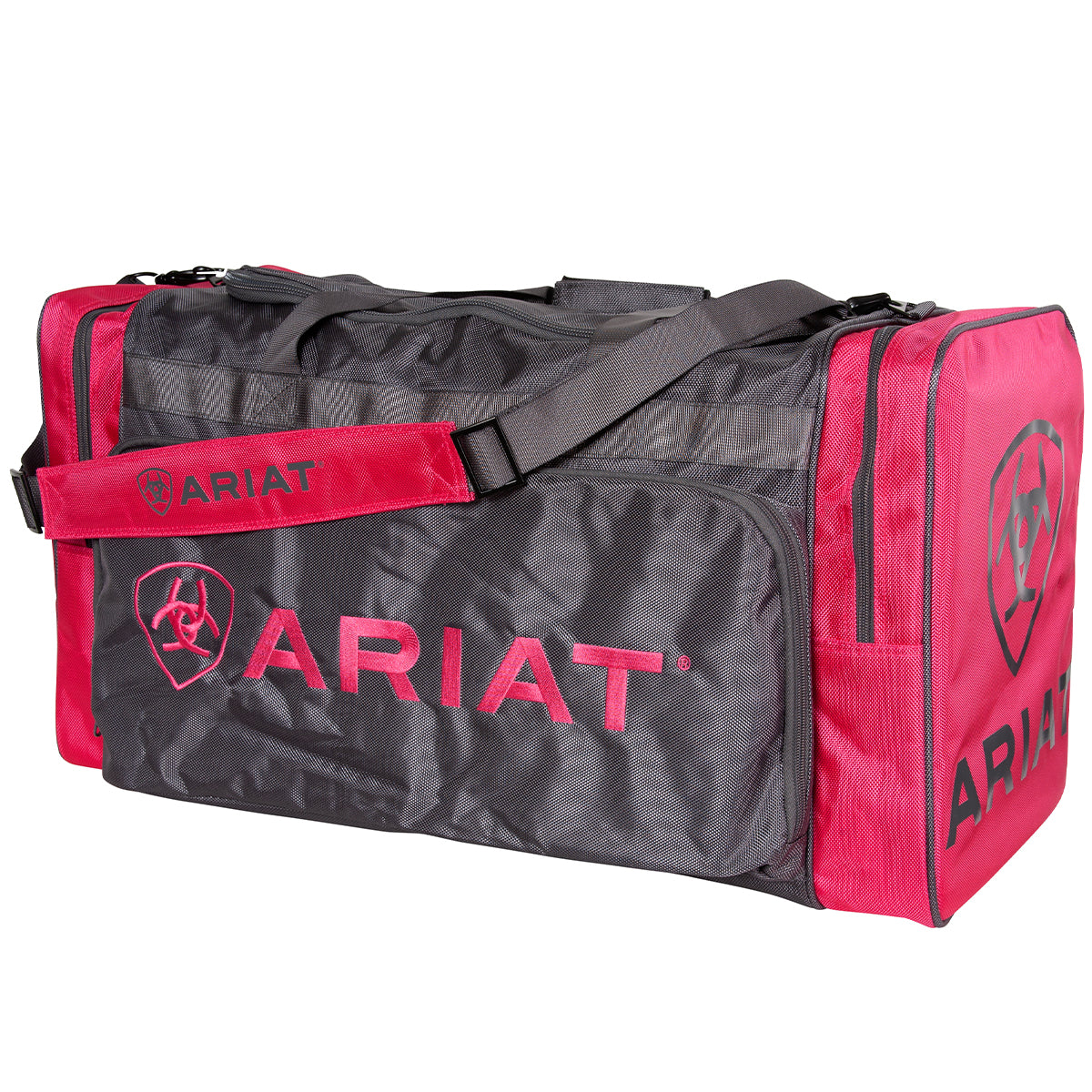 Ariat Full Size Gear Bag - Pink/Charcoal