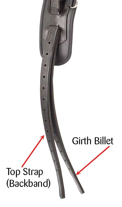 Zilco Billet Strap for Saddle To Suit Quick Hitch Saddle