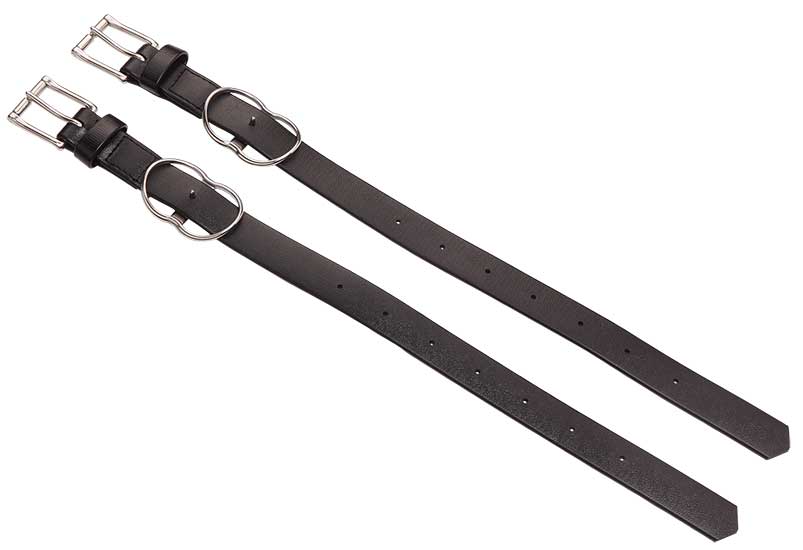 Zilco ZGB Breastplate to Saddle Fittings Black