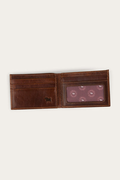 Ringers Western Toro Slim Wallet - Cognac
