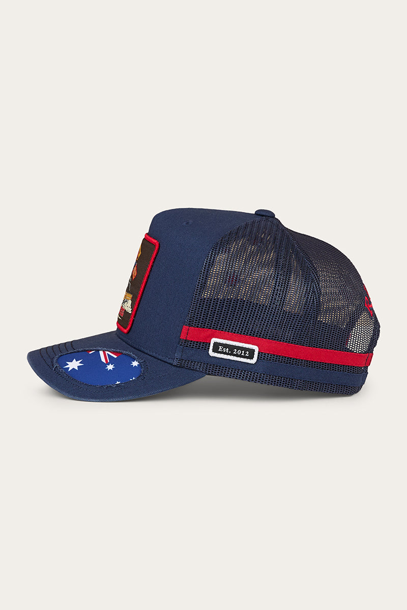 Ringers Western Ute Flag Deep Fit Trucker Cap