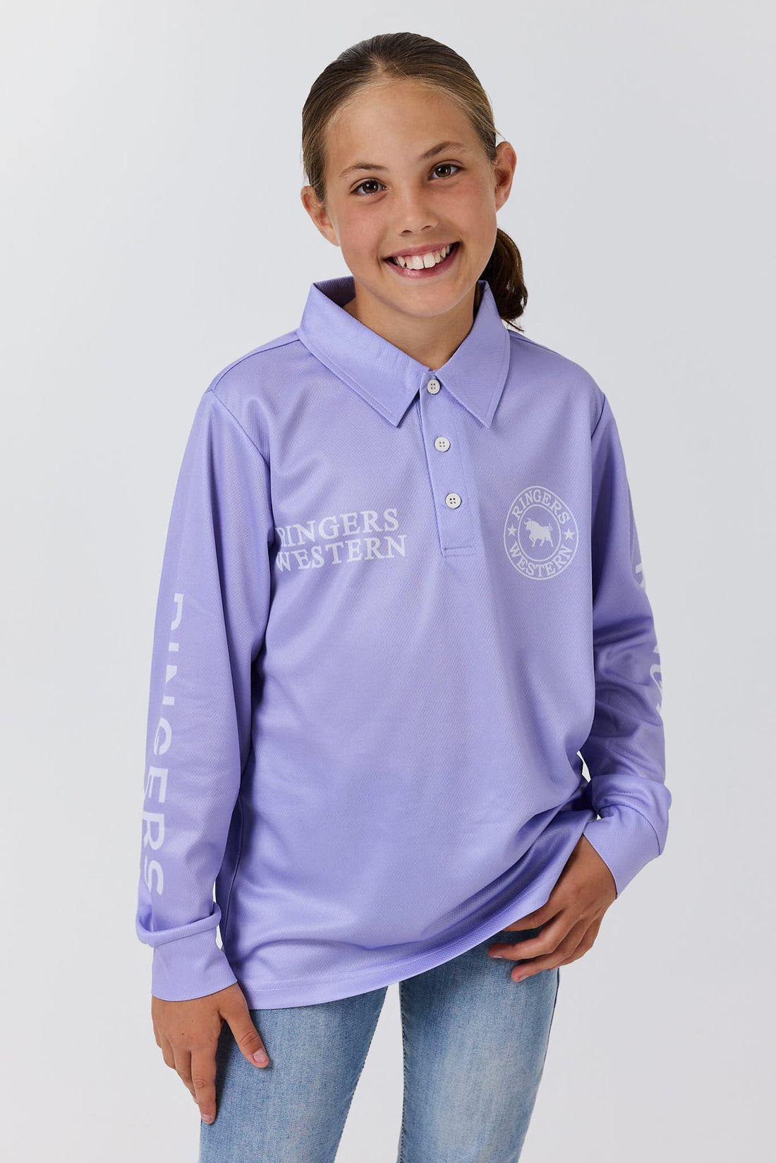 Ringers Western Signature Bull Kids Fishing Jersey