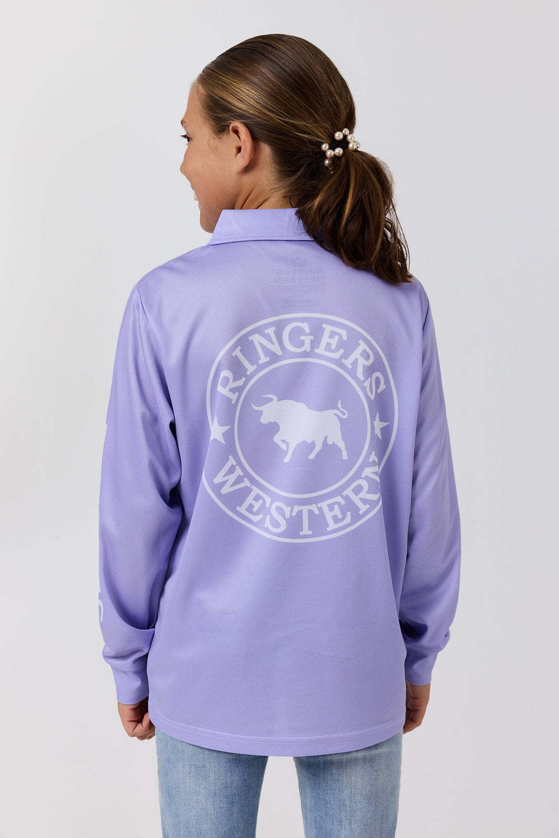Ringers Western Signature Bull Kids Fishing Jersey
