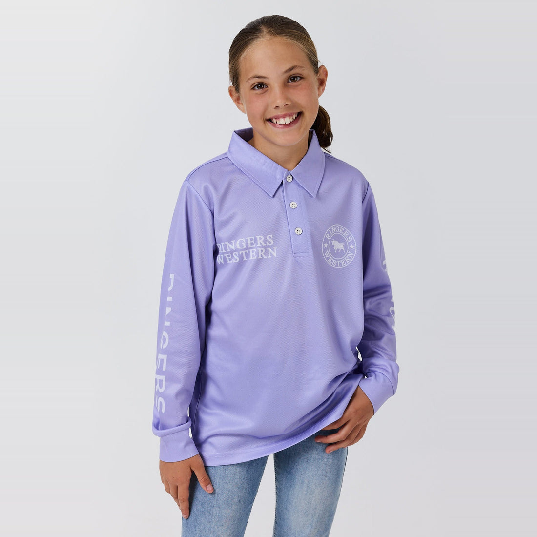 Ringers Western Signature Bull Kids Fishing Jersey