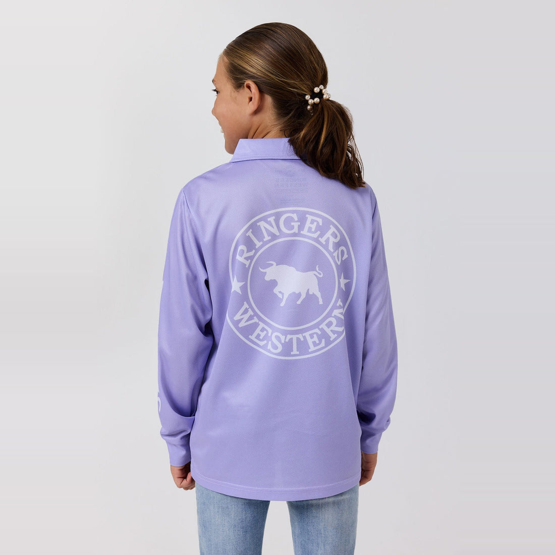 Ringers Western Signature Bull Kids Fishing Jersey