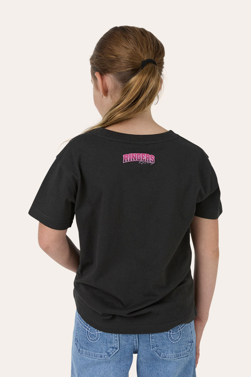 Ringers Western Ringers Racing Kids Girls T-Shirt