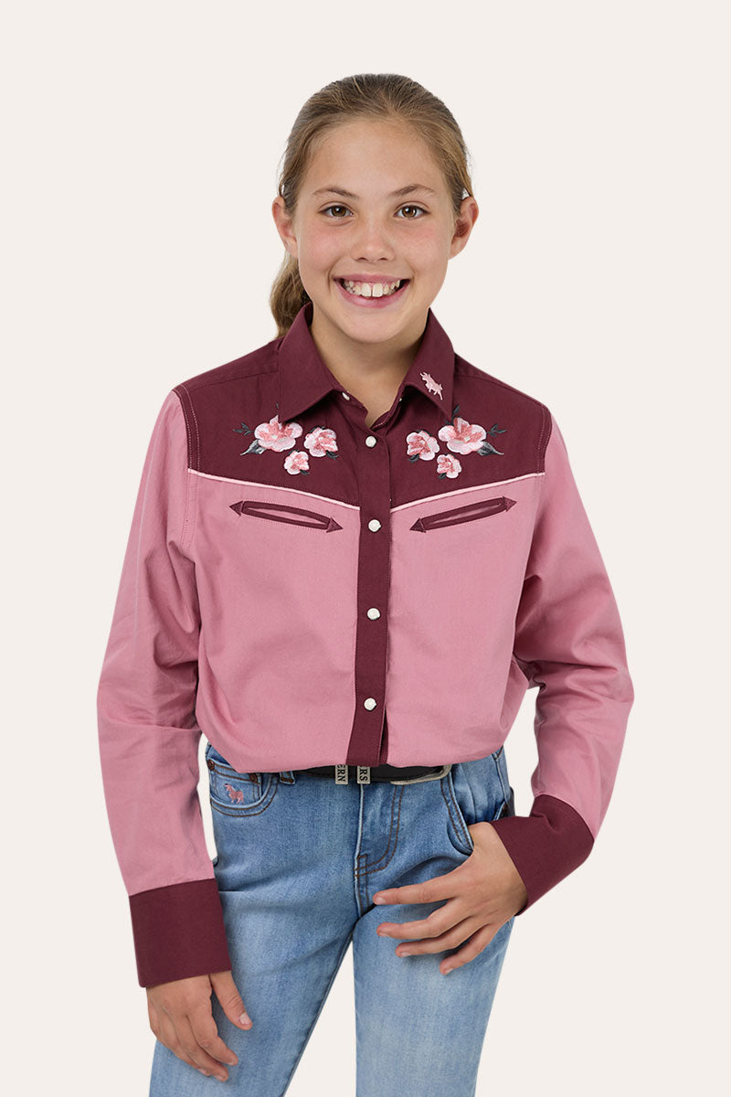 Ringers Western Bonnie Youth Girls Western Shirt