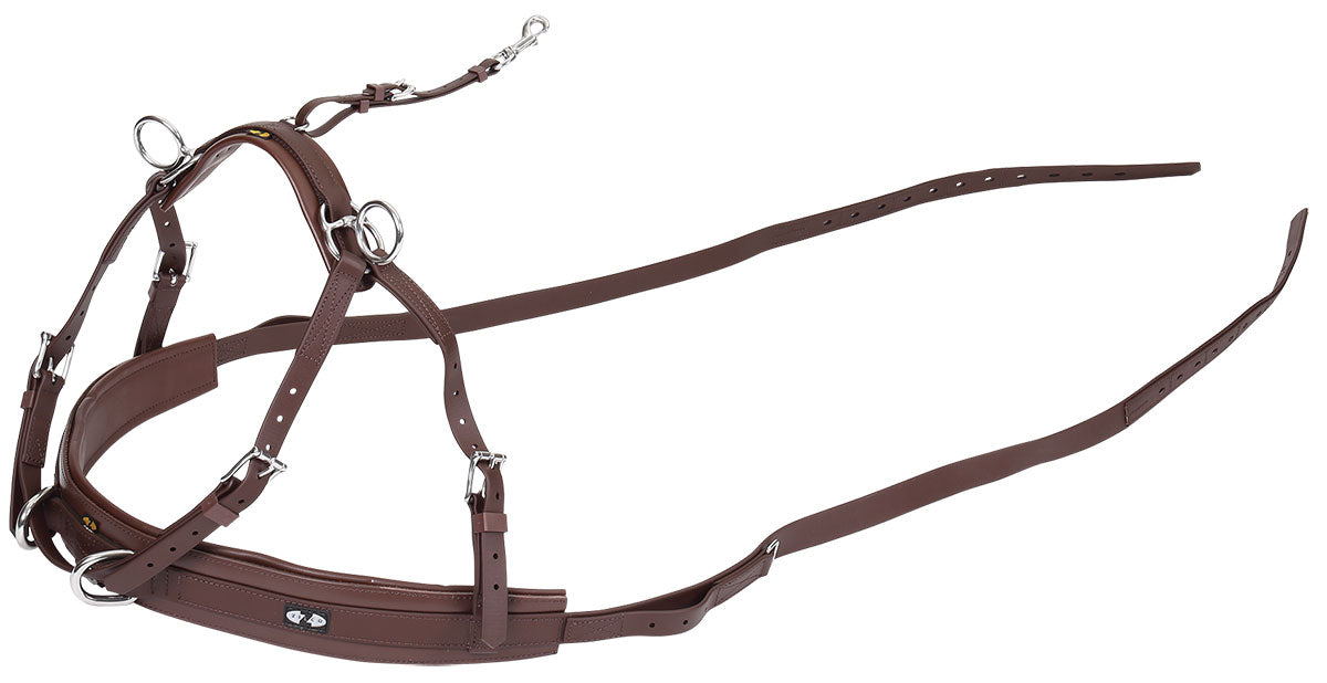 Zilco Brun Breastplate and Trace Combo Pony