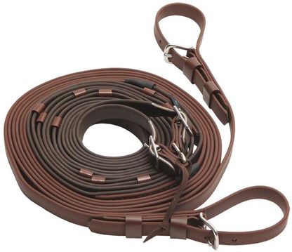 Zilco Z-Grip Single Driving Reins 22mm Cob
