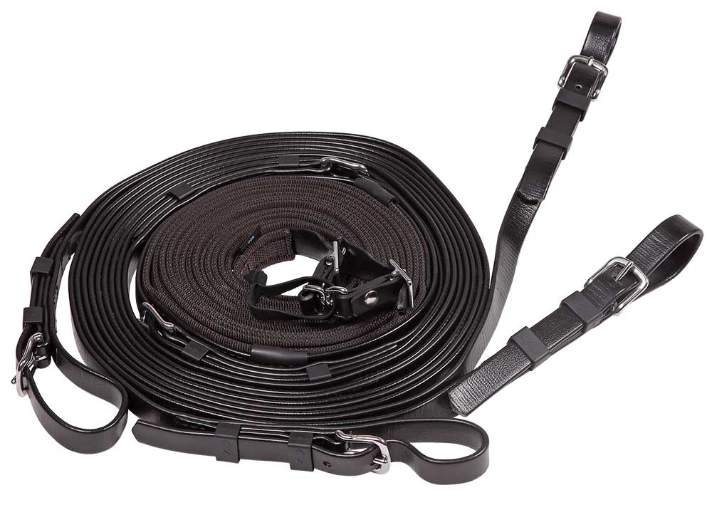 Zilco S-Grip Team Wheeler Reins Pony - 445cm