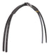 Zilco Fine Bridle Headpiece Black