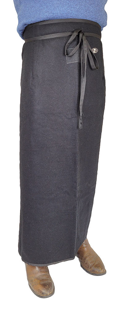 Zilco Wool Driving Apron Black