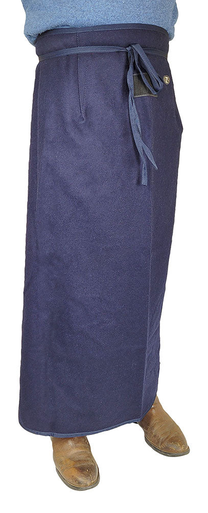 Zilco Wool Driving Apron Navy