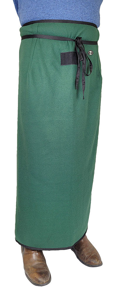 Zilco Polar Fleece Driving Apron Dark Green
