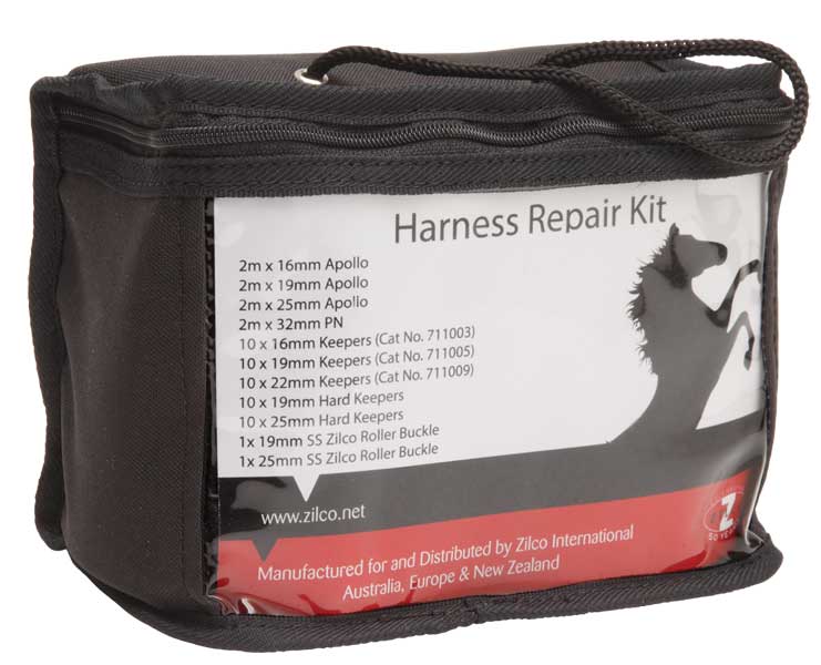 Zilco Harness Repair Kit Black