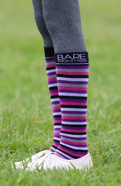 BARE Equestrian Youth Cotton Socks