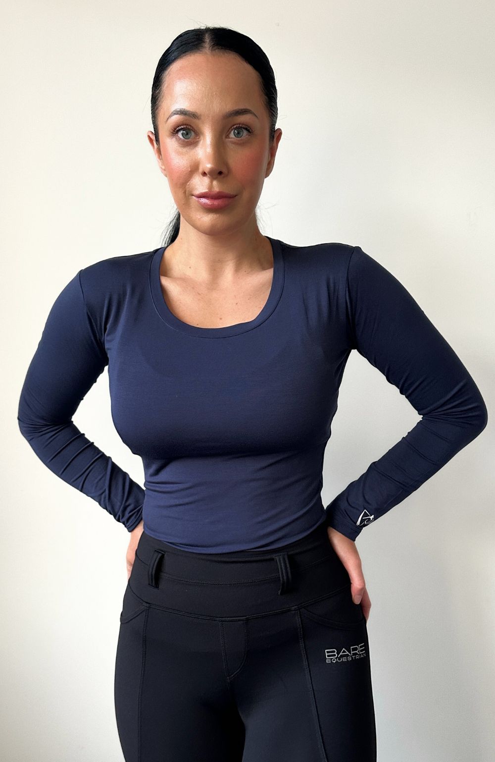 BARE Equestrian Active Long Sleeve Tee