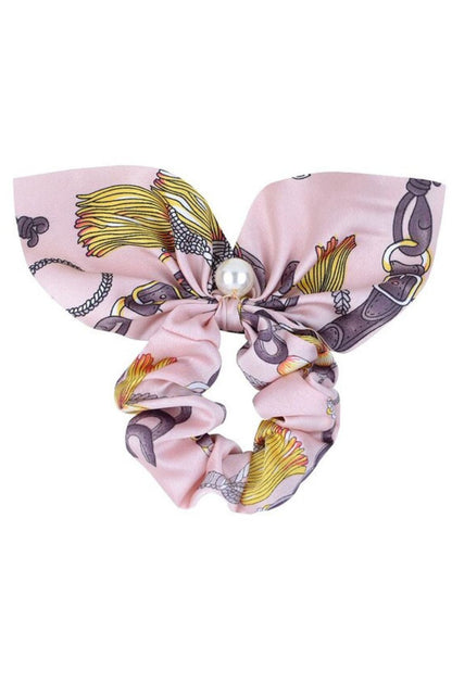 BARE Equestrian Handmade Silk Bunny Scrunchie